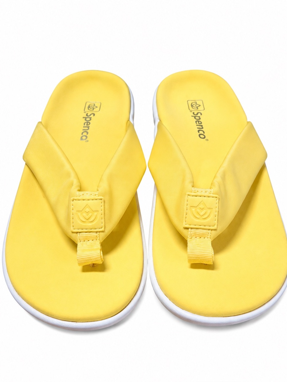 Spenco  Victoria Yellow Women's Orthotic Foam Thong Sandals 12M NWT